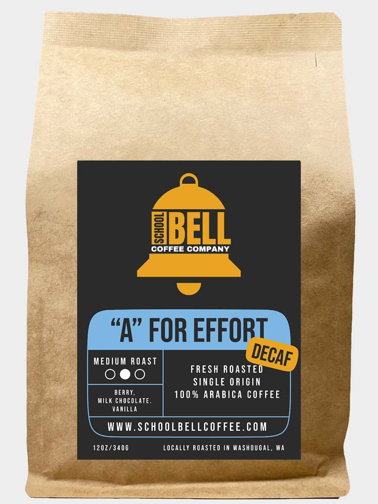 A for Effort Decaf - Premium Whole Bean Coffee